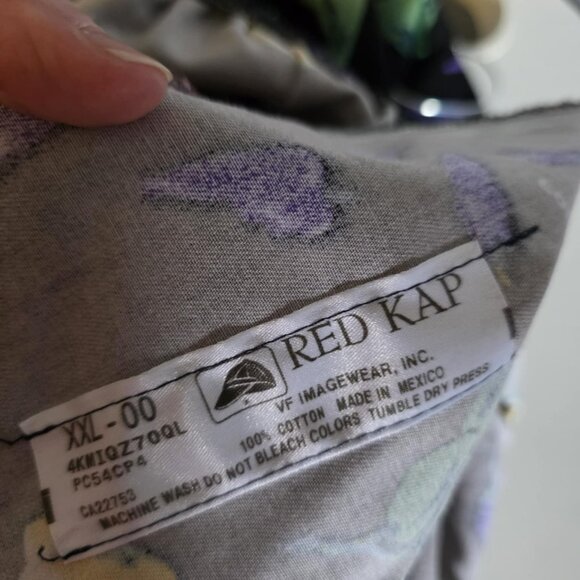 EUV Red Kap Chef's Pants Coloful Pepper Design - Picture 2 of 7